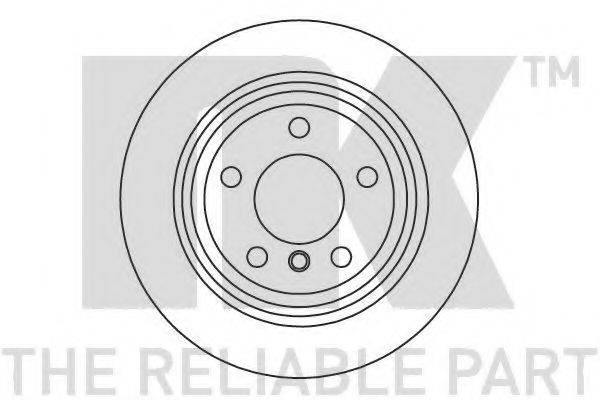 NK 201597 гальмівний диск