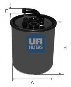 Паливний фільтр UFI 24.416.00