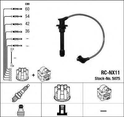 Комплект дротів запалення NGK 5075