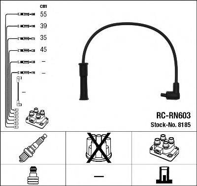 Комплект проводов зажигания NGK 8185
