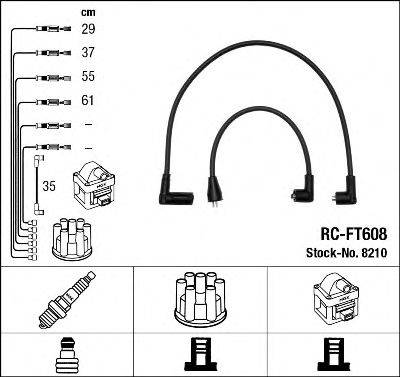 Комплект проводов зажигания NGK 8210