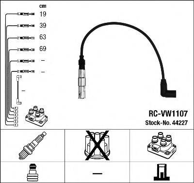Комплект проводов зажигания NGK 44227