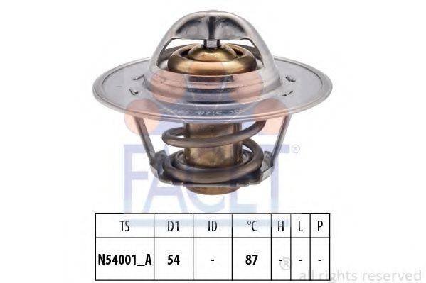 FACET 78547S Термостат, що охолоджує рідину