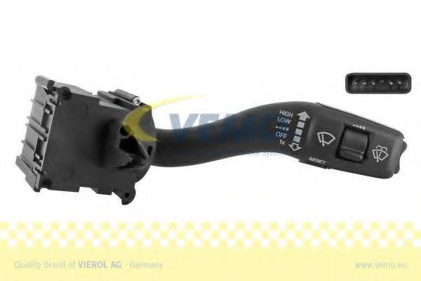 VEMO V15803233 Перемикач склоочисника; Вимикач на колонці кермового керування; Вимикач, уривчасте вклю