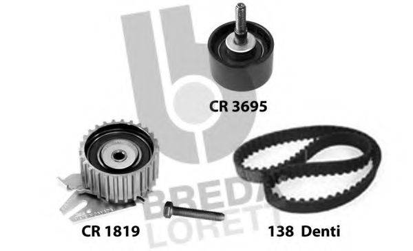 Комплект ременя ГРМ BREDA LORETT KCD0319 Комплект ременя ГРМ BREDA LORETT KCD0319