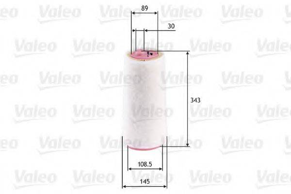 VALEO 585617 Повітряний фільтр