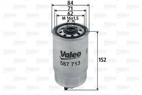Топливный фильтр VALEO 587713