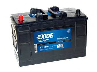 Стартерная аккумуляторная батарея; Стартерная аккумуляторная батарея EXIDE EG1101