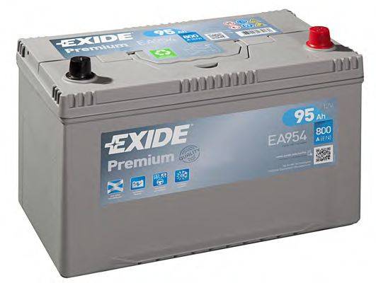 Стартерная аккумуляторная батарея; Стартерная аккумуляторная батарея EXIDE _EA954