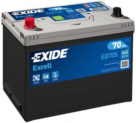 Стартерна акумуляторна батарея; Стартерна акумуляторна батарея EXIDE _EB705