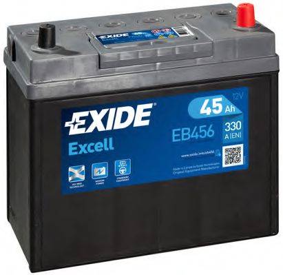 Стартерная аккумуляторная батарея; Стартерная аккумуляторная батарея EXIDE EB456