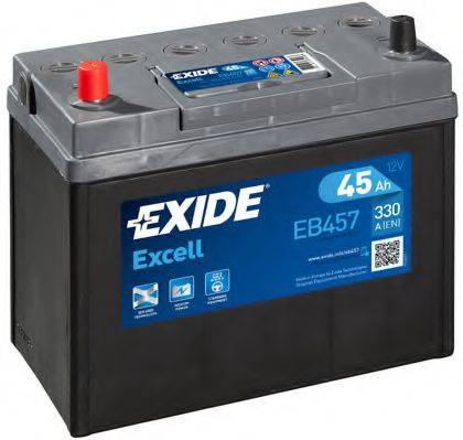 Стартерная аккумуляторная батарея; Стартерная аккумуляторная батарея EXIDE EB457