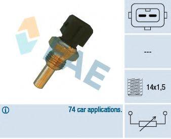 FAE 32560 Датчик, температура охолоджуючої рідини