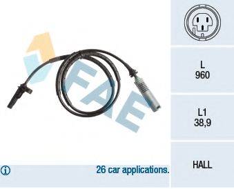 FAE 78182 Датчик, частота обертання колеса