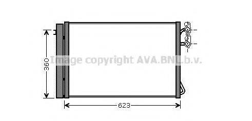 Конденсатор, кондиціонер AVA QUALITY COOLING BWA5295D