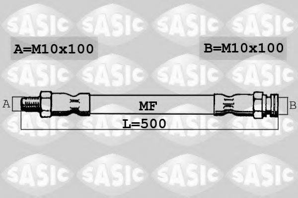 Тормозной шланг SASIC 6600017