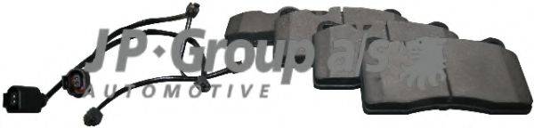 Комплект тормозных колодок, дисковый тормоз JP GROUP 1163606810