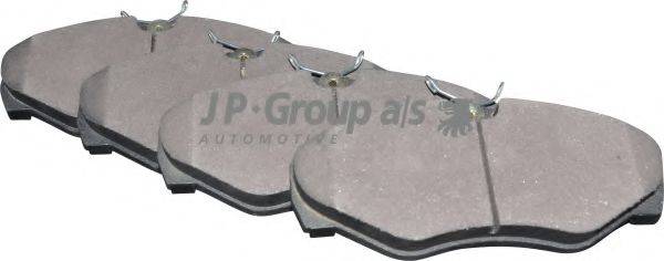 Комплект тормозных колодок, дисковый тормоз JP GROUP 1263601910