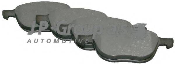 Комплект тормозных колодок, дисковый тормоз JP GROUP 1563600110