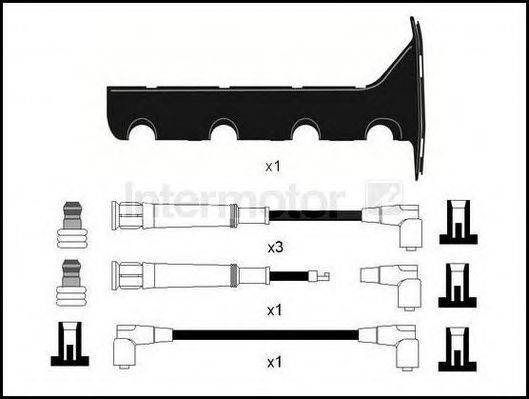 STANDARD 73496T Комплект дротів запалення