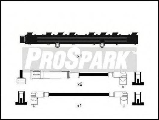 STANDARD OES223T Комплект дротів запалення