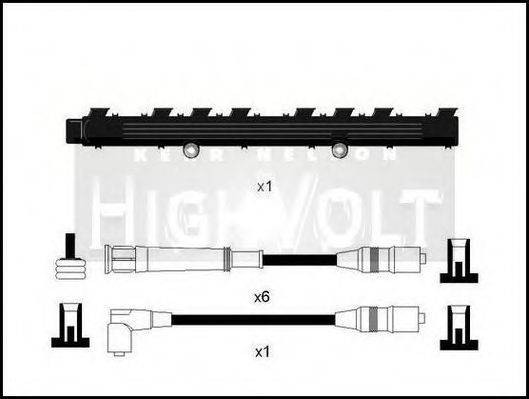 STANDARD OEF038T Комплект дротів запалення