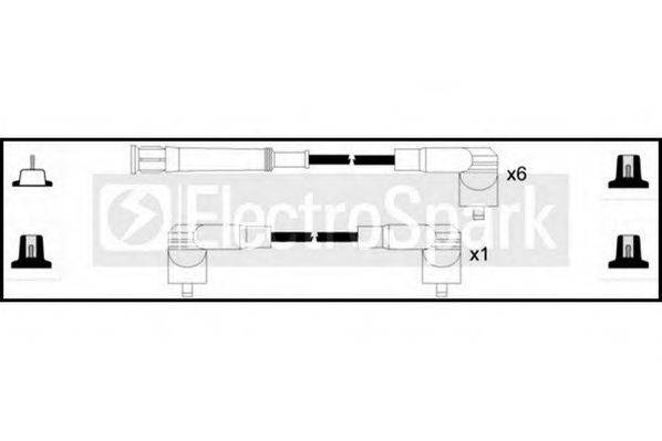 STANDARD OEK160 Комплект дротів запалення