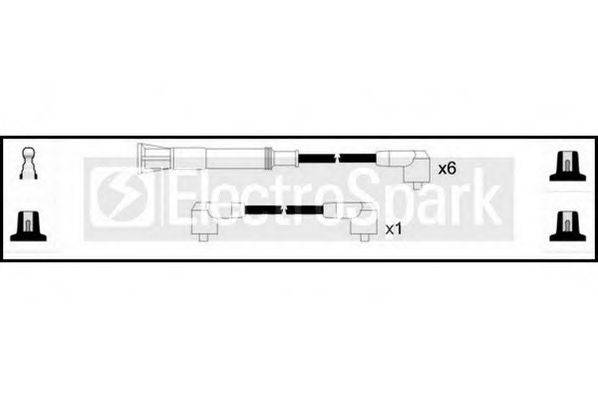 STANDARD OEK376 Комплект дротів запалення