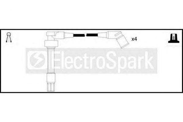 STANDARD OEK414 Комплект дротів запалення