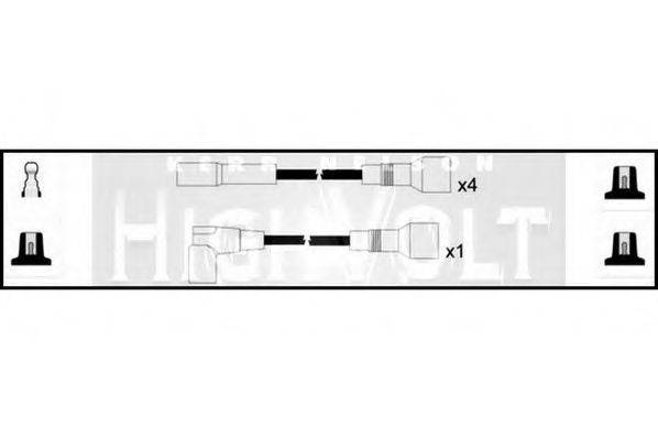 STANDARD OEF352 Комплект дротів запалення