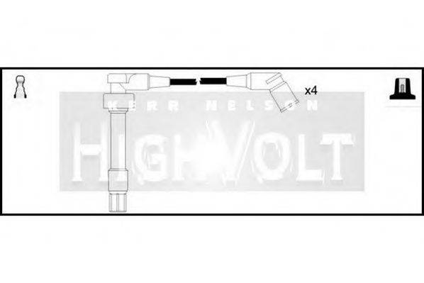 STANDARD OEF482 Комплект дротів запалення