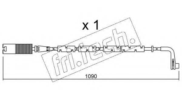 FRI.TECH. SU206 Сигналізатор, знос гальмівних колодок