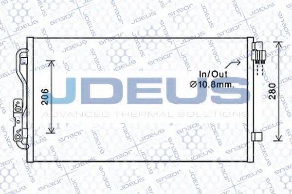 JDEUS 705M30 Конденсатор, кондиціонер