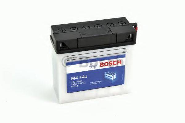 Стартерная аккумуляторная батарея; Стартерная аккумуляторная батарея BOSCH 0 092 M4F 410
