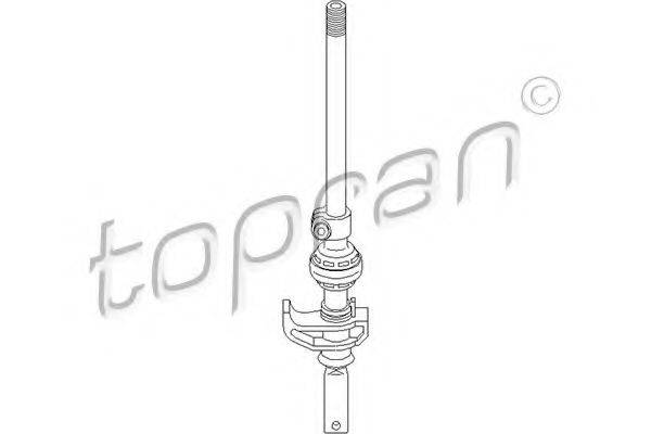 Шток вилки переключения передач TOPRAN 109 307