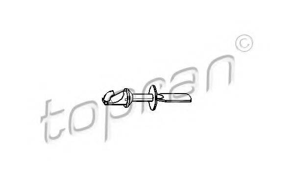 Система управления ручки двери TOPRAN 109 723