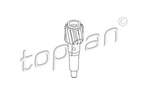 Угловая передача, тахометр TOPRAN 102 689