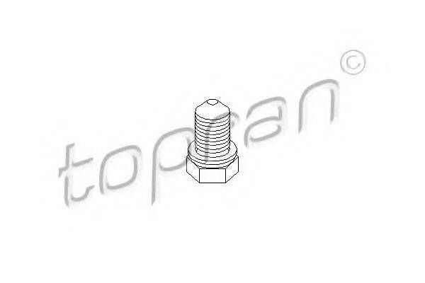 Різьбова пробка, масляний піддон TOPRAN 109 035
