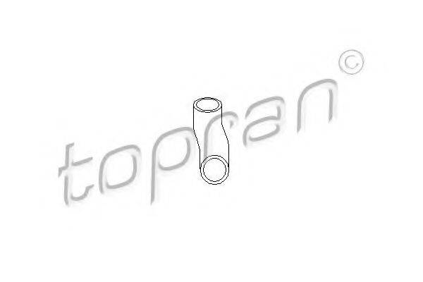 Шланг, вентиляция картера TOPRAN 206 037