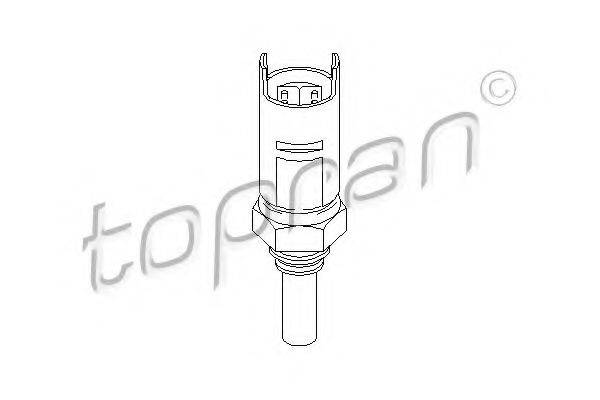 TOPRAN 500522 Датчик, температура охолоджуючої рідини