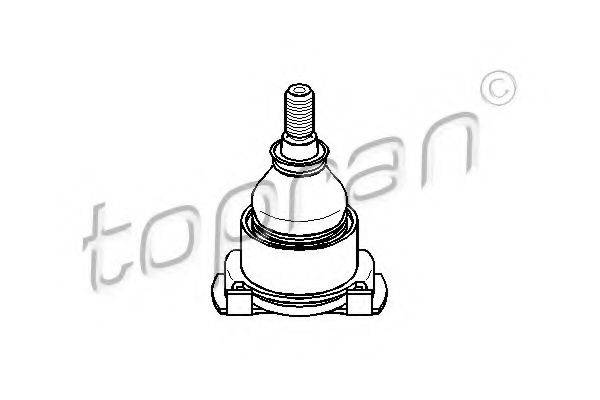 TOPRAN 500136 Несучий / напрямний шарнір