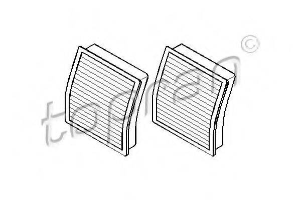 TOPRAN 500646 Фільтр, повітря у внутрішньому просторі