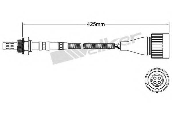 WALKER PRODUCTS 25024607 Лямбда-зонд