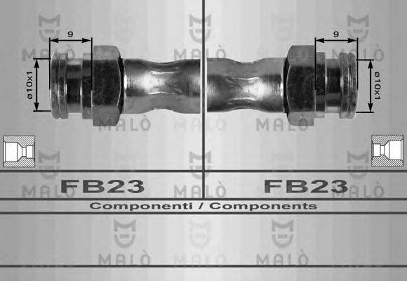Гальмівний шланг MALO 8265 Гальмівний шланг MALO 8265