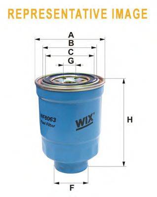Топливный фильтр WIX FILTERS WF8341