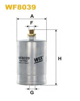 Паливний фільтр WIX FILTERS WF8039