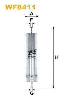 Топливный фильтр WIX FILTERS WF8411