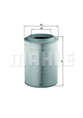 Воздушный фильтр KNECHT LX 2082 Воздушный фильтр KNECHT LX 2082
