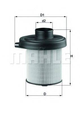Повітряний фільтр KNECHT LX 291 Повітряний фільтр KNECHT LX 291