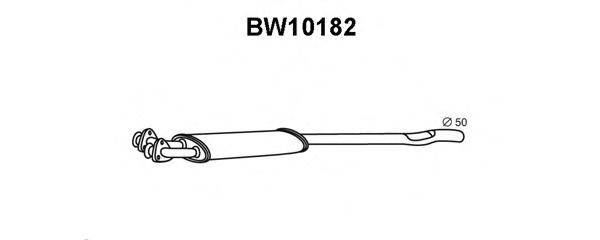 VENEPORTE BW10182 Передглушувач вихлопних газів